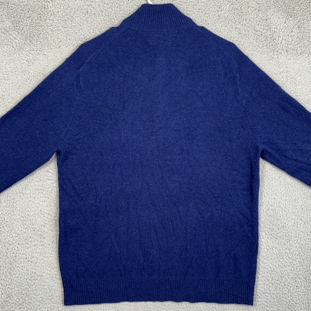 Qi‎ Sweater Mens Large Navy Blue